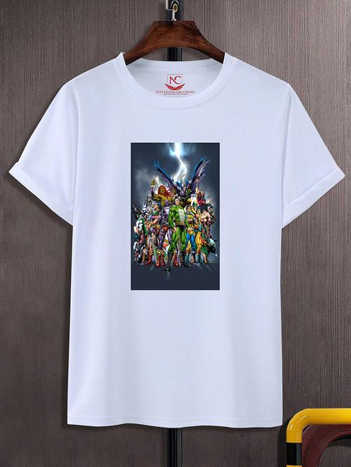 unisex graphic printed t-shirt - 20738950 - Very Small Image - 1