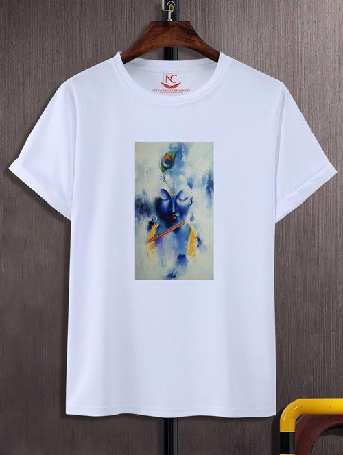 white polyester regular t-shirt - 20739425 - Very Small Image - 1