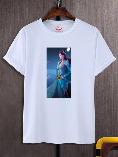 white polyester regular t-shirt - 20740529 - Very Small Image - 1