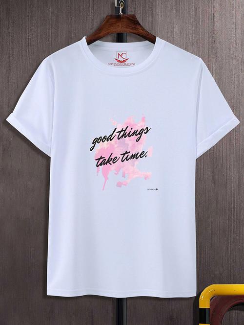unisex typographic printed t-shirt - 20741657 - Very Small Image - 1