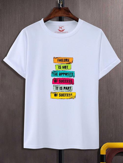 unisex typographic printed t-shirt - 20741711 - Very Small Image - 1