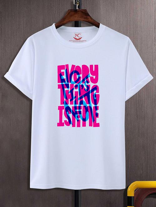 unisex typographic printed t-shirt - 20742085 - Very Small Image - 1
