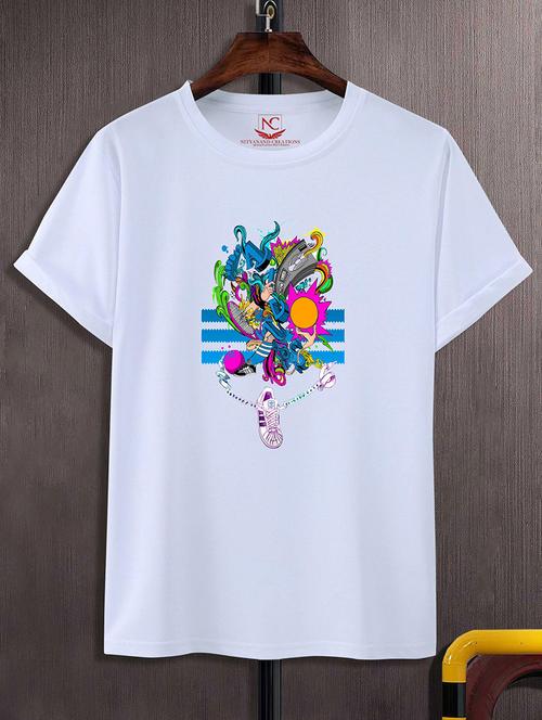 unisex graphic printed t-shirt - 20742135 - Very Small Image - 1