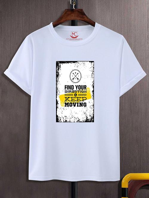 unisex typographic printed t-shirt - 20742190 - Very Small Image - 1