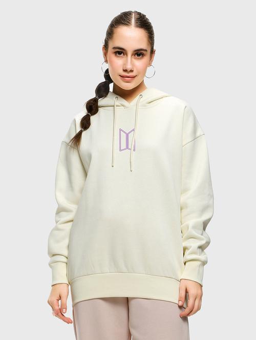 creame wool regular sweatshirt - 20743019 - Very Small Image - 1