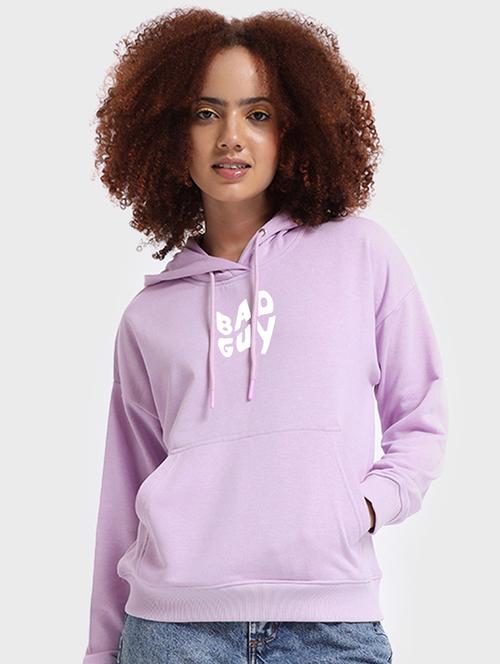 lavender wool regular sweatshirt - 20743020 - Very Small Image - 1