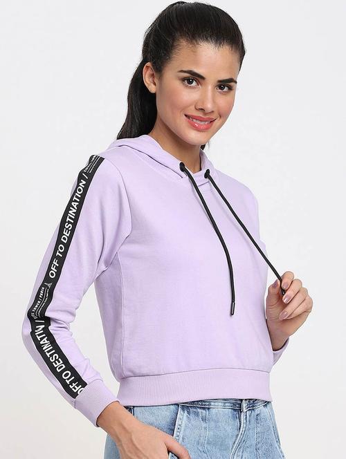 lavender wool regular sweatshirt - 20743123 - Very Small Image - 1