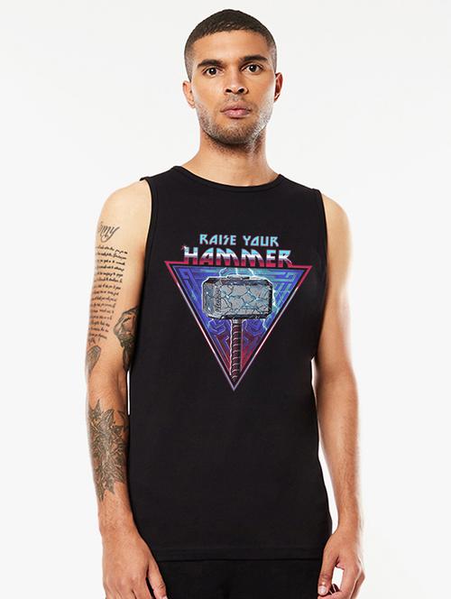 man printed sleeveless vest - 20744910 - Very Small Image - 1