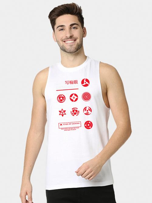 man printed sleeveless vest - 20744948 - Very Small Image - 1