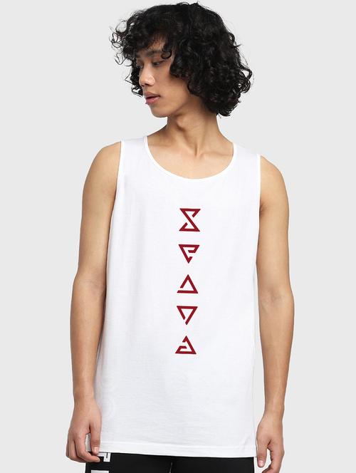 man printed sleeveless vest - 20745045 - Very Small Image - 1