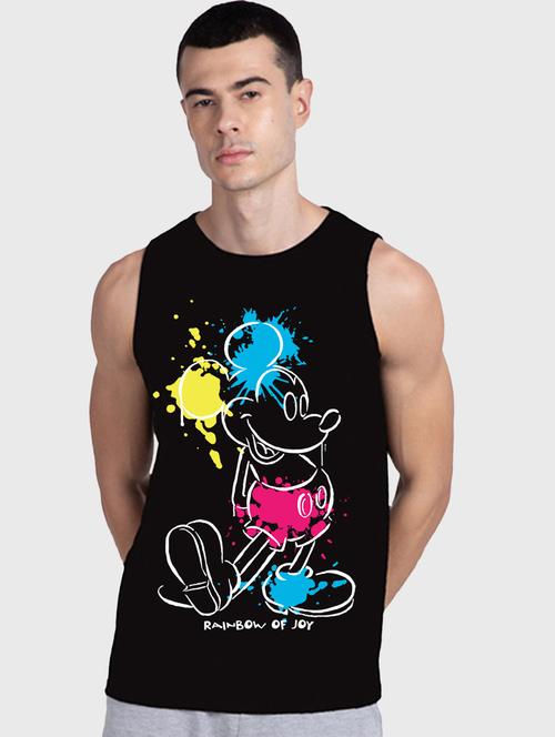 man printed sleeveless vest - 20745187 - Very Small Image - 1