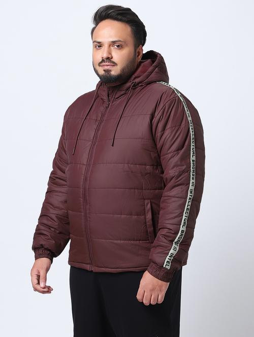men taped long sleeve quilted jacket - 20745550 - Very Small Image - 1