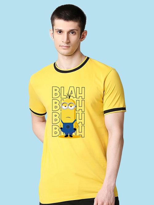 yellow cotton t-shirt - 20746420 - Very Small Image - 1