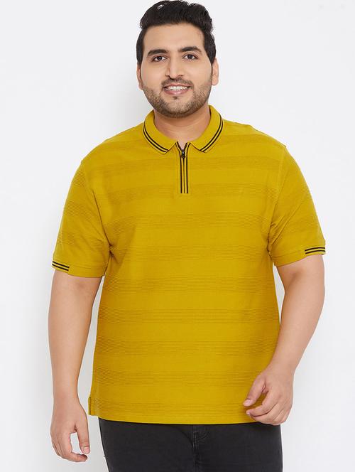 yellow cotton plain tshirt - 20746458 - Very Small Image - 1