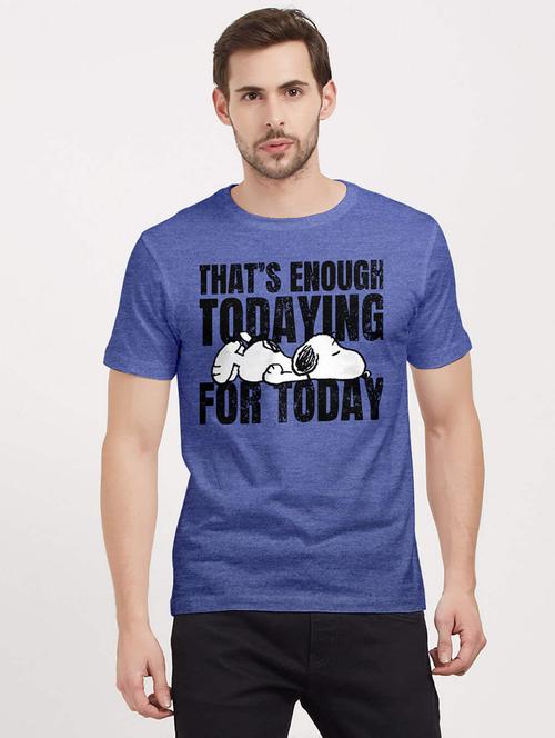 men front print short sleeves t-shirt - 20746498 - Very Small Image - 1