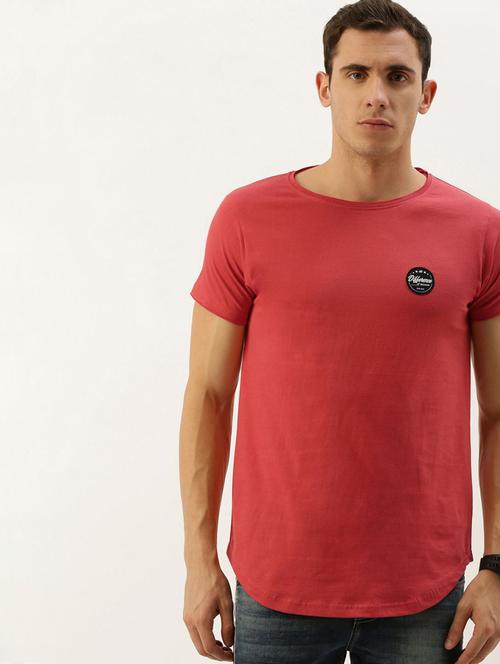 red logo print short sleeve t-shirt - 20746665 - Very Small Image - 1