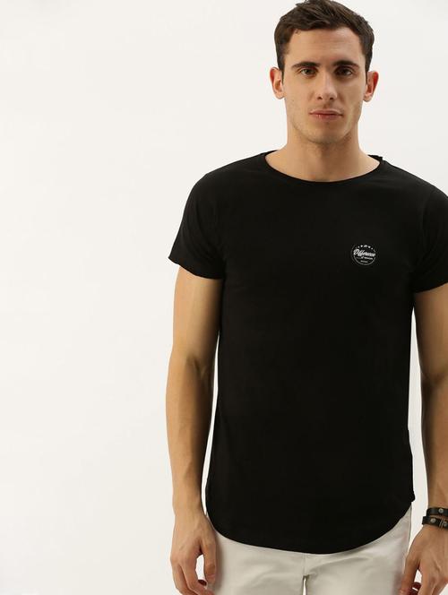 black logo print short sleeve t-shirt - 20746685 - Very Small Image - 1