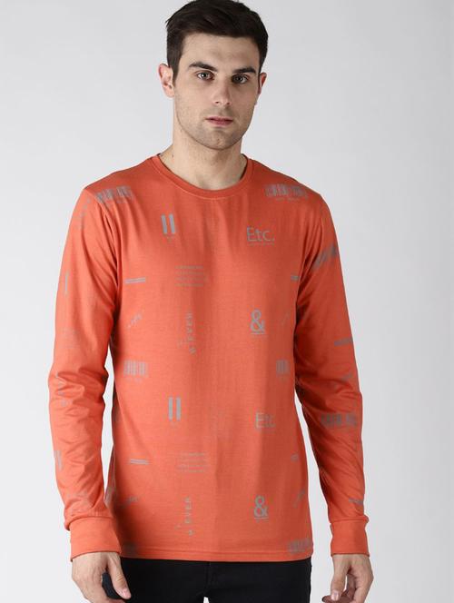 men round neck long sleeve t-shirt - 20747008 - Very Small Image - 1