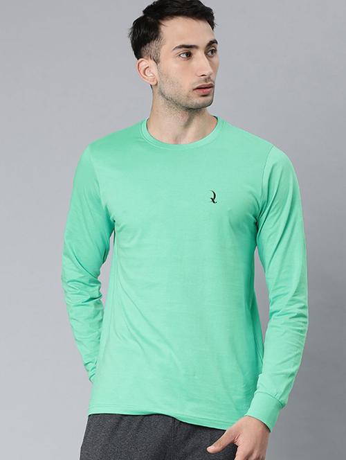 men round neck long sleeve t-shirt - 20747055 - Very Small Image - 1
