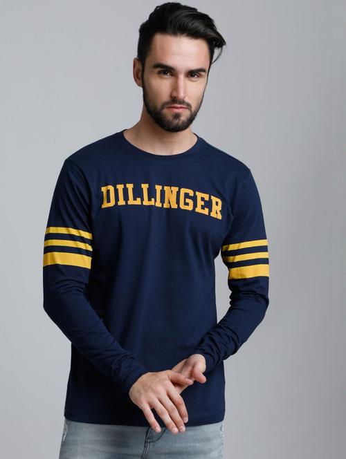 men typographic round neck regular t-shirt - 20747564 - Very Small Image - 1