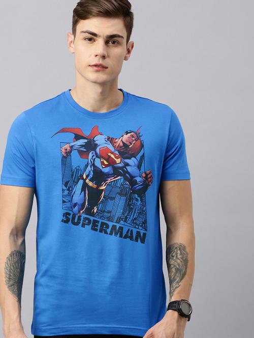 blue graphic short sleeve t-shirt - 20748045 - Very Small Image - 1