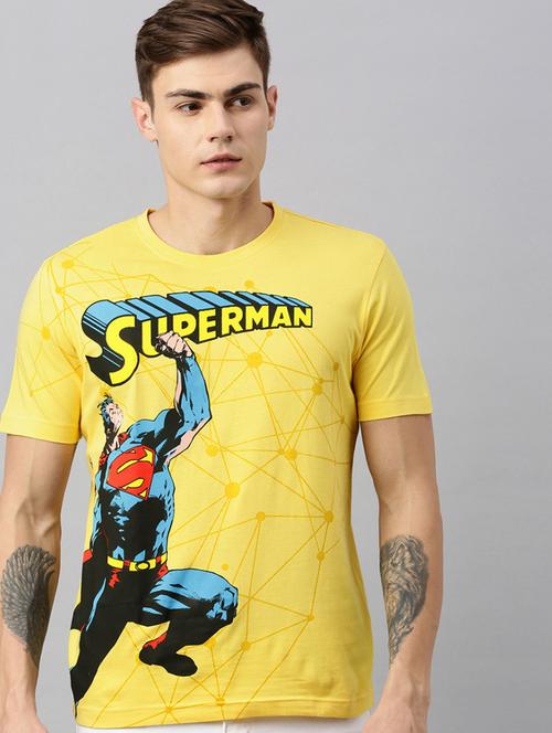 men graphic printed round neck regular t-shirt - 20748061 - Very Small Image - 1