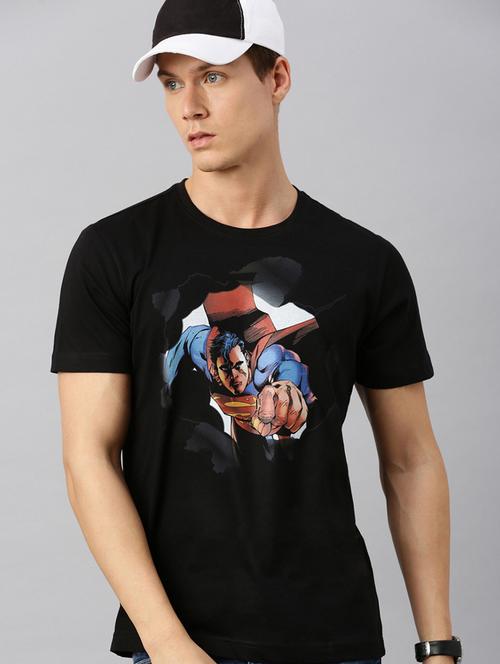 men graphic print short sleeve t-shirt - 20748065 - Very Small Image - 1