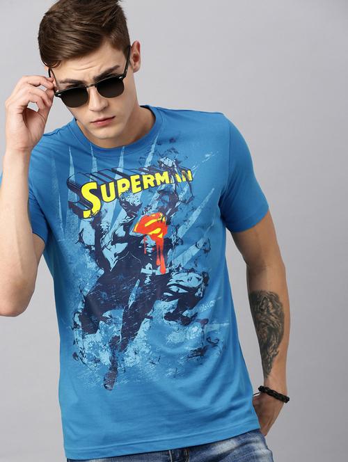 blue graphic short sleeve t-shirt - 20748098 - Very Small Image - 1