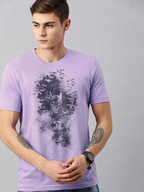 men graphic printed round neck regular t-shirt - 20748167 - Very Small Image - 1