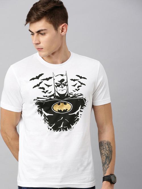 white graphic short sleeve t-shirt - 20748175 - Very Small Image - 1