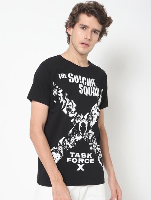 men graphic print short sleeve t-shirt - 20748227 - Very Small Image - 1