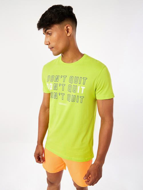 green cotton t-shirt - 20748481 - Very Small Image - 1