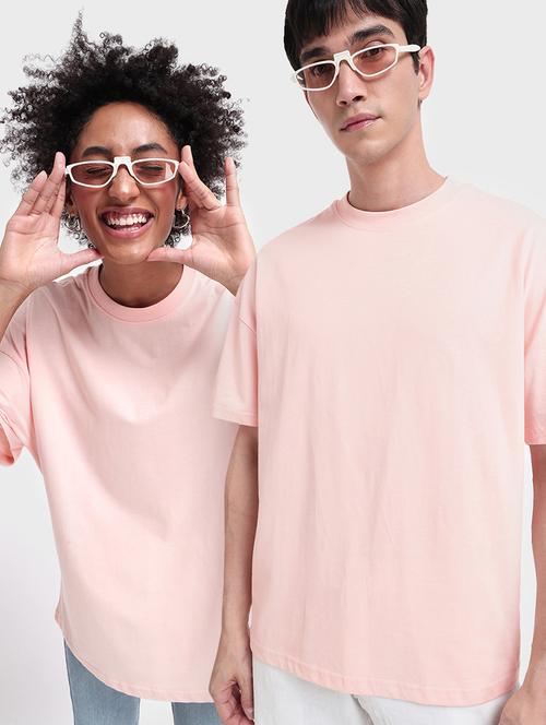 unisex solid cotton t-shirt - 20748562 - Very Small Image - 1