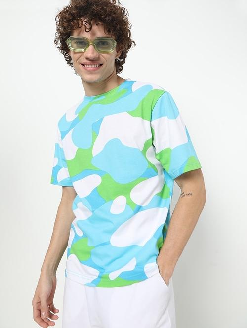 round neck printed t-shirt - 20748588 - Very Small Image - 1
