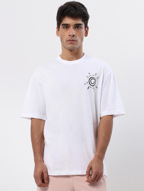 white cotton t-shirt - 20748660 - Very Small Image - 1