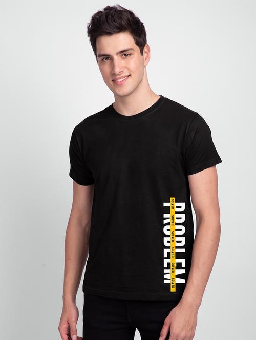 round neck front printed t-shirt - 20748885 - Very Small Image - 1