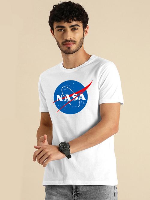 white cotton printed t-shirt - 20748980 - Very Small Image - 1