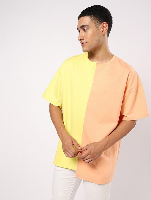 yellow cotton t-shirt - 20749067 - Very Small Image - 1