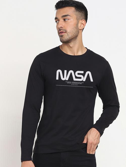round neck chest printed t-shirt - 20749076 - Very Small Image - 1