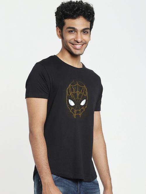 round neck chest printed t-shirt - 20749116 - Very Small Image - 1
