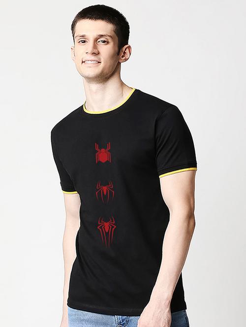 round neck front printed t-shirt - 20749124 - Very Small Image - 1