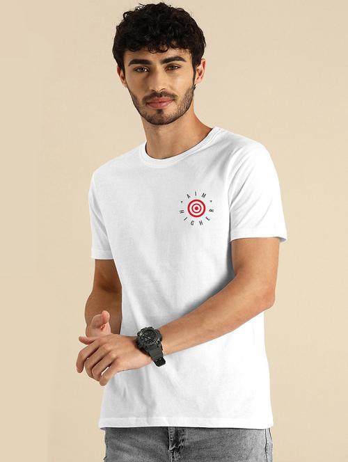 round neck back printed t-shirt - 20749348 - Very Small Image - 1