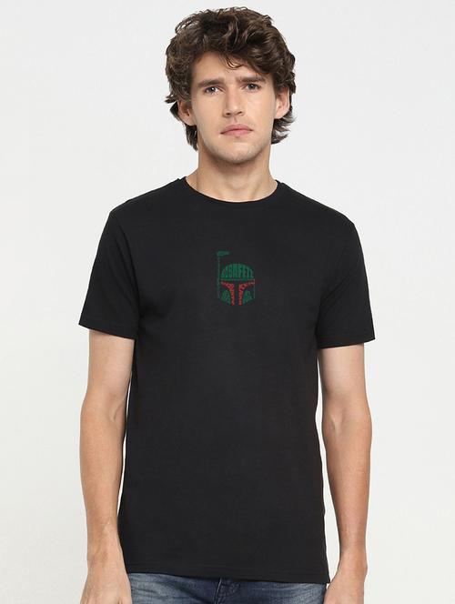 round neck back printed t-shirt - 20749367 - Very Small Image - 1