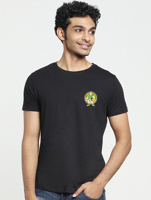 round neck back printed t-shirt - 20749478 - Very Small Image - 1