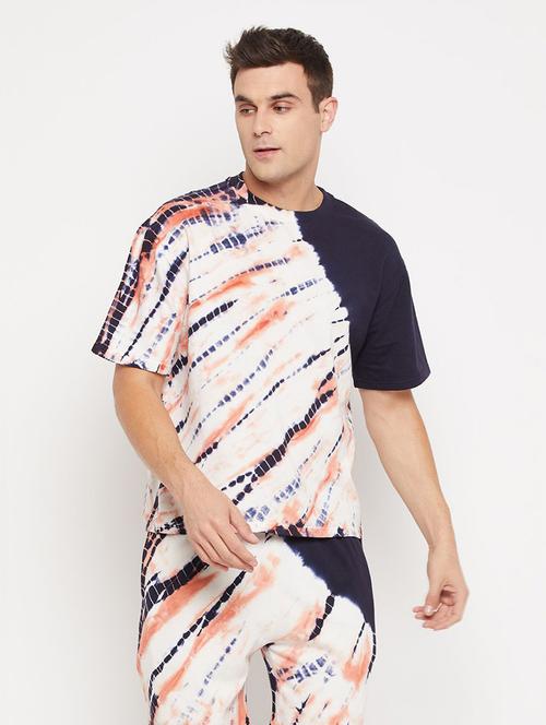 round neck tie&dye t-shirt - 20749570 - Very Small Image - 1