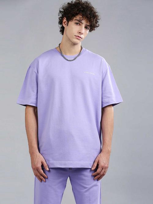 purple cotton t-shirt - 20749708 - Very Small Image - 1
