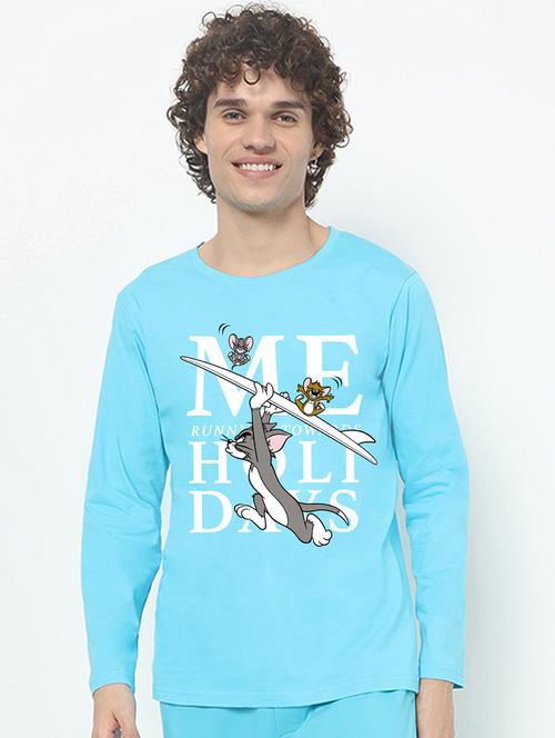round neck graphic printed t-shirt - 20749769 - Very Small Image - 1
