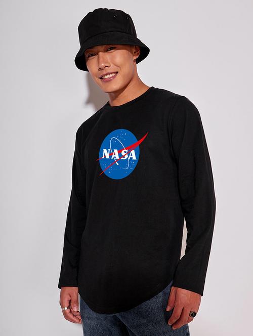 black cotton printed t-shirt - 20749770 - Very Small Image - 1