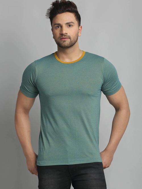 men solid short sleeve t-shirt - 20750028 - Very Small Image - 1
