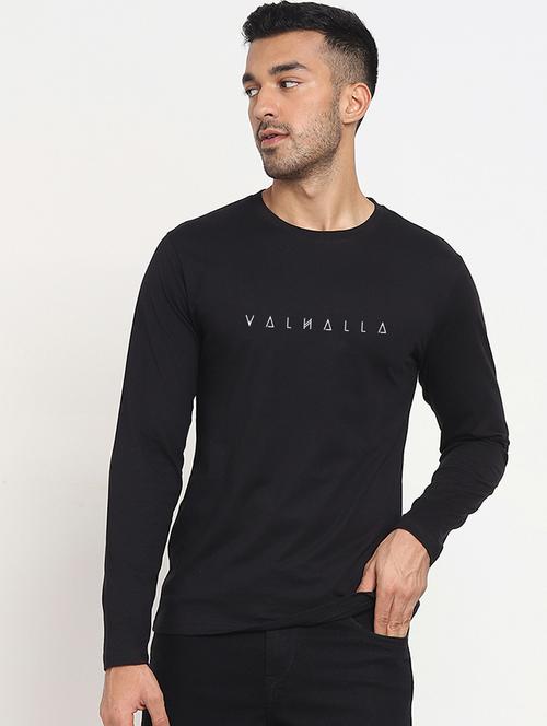 round neck back printed t-shirt - 20750087 - Very Small Image - 1